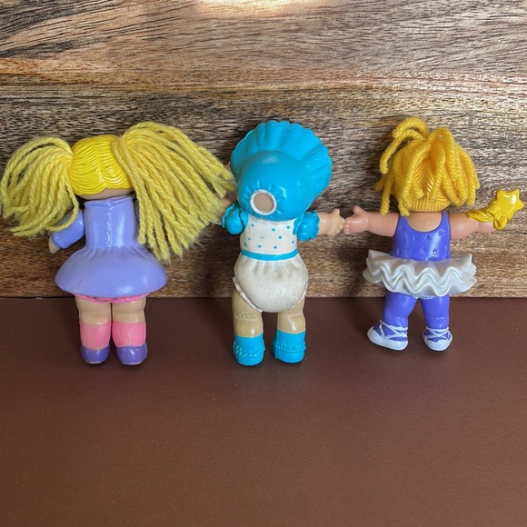 💜 3 Cabbage Patch figures - Picture 2 of 8